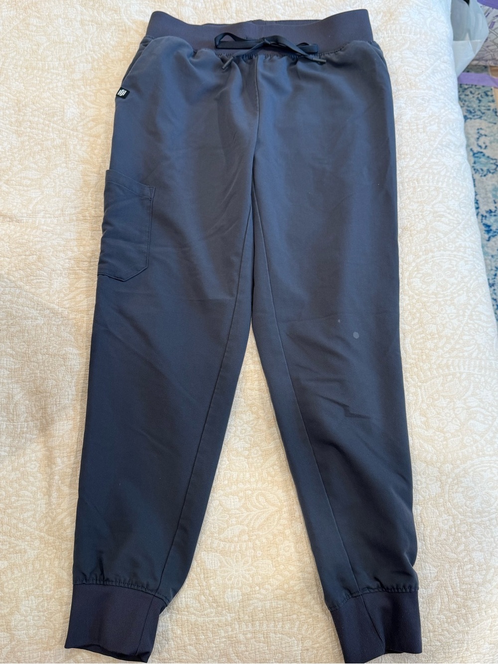Jaanuu Jogger Scrub Pants XS Petite Carbon Gray